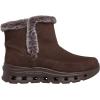 Skechers Women’s Glide-Step Pro-Cozy Wish Hands Free Slip-ins Ankle Boot(Chocolate)