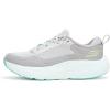 Skechers Women’s Go Run Supersonic Max Sneaker(Light Gray/Turquoise)