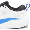 Skechers Women’s Go Run Supersonic Max Sneaker(White/Black/Blue)