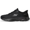 Skechers Womens Go Walk 8 Nadia Hands Free Slip-ins(Black/Black)
