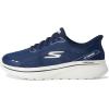 Skechers Women’s Go Walk Arch Fit N-Joy Emory Hands Free Slip-ins Sneaker(Navy/White)