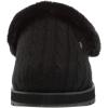 Skechers Women’s Ice Angel Slipper(Black/Black)