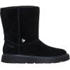 Skechers Women’s Keepsakes Cozy Mid Hands Free Slip-ins Calf Boot(Black/Black)