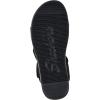 Skechers Womens Lifted ComfortSandal(Black)