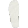 Skechers Womens Lifted ComfortSandal(White)