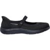 Skechers Women’s Mary Jane Flat(Black/Black)