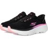 Skechers Women’s Max Cushioning Endeavour Cardova Hands Free Slip-ins Sneaker(Black/Pink)