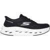 Skechers Womens Max Cushioning Glide Step Hartford Hands Free Slip-ins(Black/White)