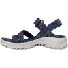 Skechers Women’s Reggae Bound-Sweet Crush Sport Sandal(Navy/Multi)