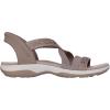 Skechers Women’s Reggae Slim-Summer Sparkle Sandal(Mocha)