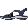 Skechers Women’s Reggae Slim-Summer Sparkle Sandal(Navy)