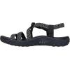 Skechers Women’s Reggae-Adore You Sport Sandal(Black/Grey)
