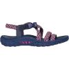 Skechers Women’s Reggae-Adore You Sport Sandal(Navy/Pink)