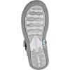 Skechers Women’s Reggae-Morning Light Slide Sandal(Gray/Aqua)