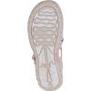 Skechers Women’s Reggae-Morning Light Slide Sandal(Taupe/Coral)