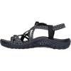 Skechers Women’s Reggae-Perfect Duo Sport Sandal(Black/Grey)