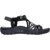 Skechers Women’s Reggae-Perfect Duo Sport Sandal(Black/Grey)