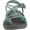 Skechers Women’s Reggae-Perfect Duo Sport Sandal(Gray/Aqua)