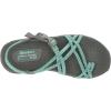 Skechers Women’s Reggae-Perfect Duo Sport Sandal(Gray/Aqua)