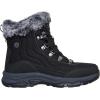 Skechers Women’s Trego-Stormie Ankle Boot(Black/Black)