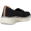 Skechers Women’s Wilshire BLVD-Knit Sail Sneaker(Black)