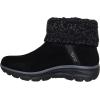 Skechers womens Easy Going – Cozy Weather 2 Suede Hands Free Slip-ins(Black)