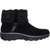 Skechers womens Easy Going – Cozy Weather 2 Suede Hands Free Slip-ins(Black)