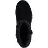 Skechers womens Easy Going – Cozy Weather 2 Suede Hands Free Slip-ins(Black)