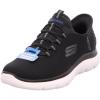 Skechers Men’s Summits High Range Slip-in Sneakers(Black Mesh Wht Trim)