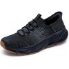 Skechers Men’s Summits High Range Slip-in Sneakers(Black Raygo)