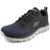 Skechers Men’s Summits High Range Slip-in Sneakers(Navy/Black)