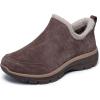 Skechers Women’s Easy Going-Sweet Behavior Ankle Boot(Chocolate)