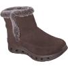 Skechers Women’s Glide-Step Pro-Cozy Wish Hands Free Slip-ins Ankle Boot(Chocolate)