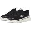 Skechers Women’s Go Walk Arch Fit N-Joy Emory Hands Free Slip-ins Sneaker(Black/White)