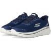 Skechers Women’s Go Walk Arch Fit N-Joy Emory Hands Free Slip-ins Sneaker(Navy/White)