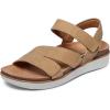 Skechers Womens Lifted ComfortSandal(Chestnut)