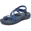 Skechers Women’s Reggae-Perfect Duo Sport Sandal(Navy/Blue)