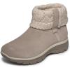 Skechers womens Easy Going – Cozy Weather 2 Suede Hands Free Slip-ins(Taupe)