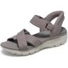 Skechers womens Easy Going – Somewhere Sunny(Taupe)