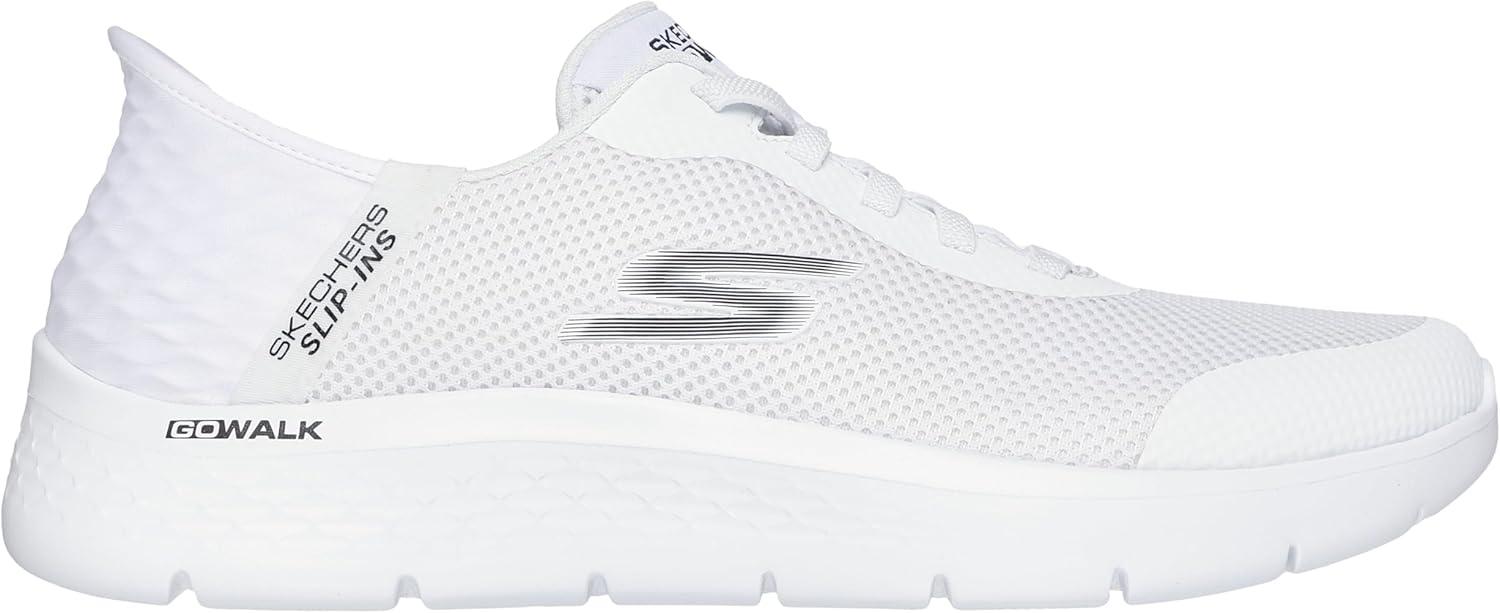 imageSkechers Go Walk Flex Hands Up Hands Free SlipInsWhite