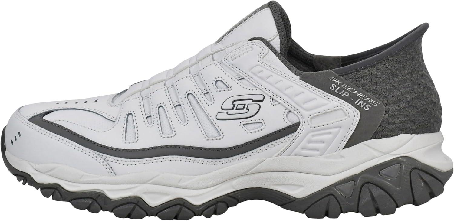 imageSkechers Mens Afterburn M Fit Grill CaptainWhiteCharcoal
