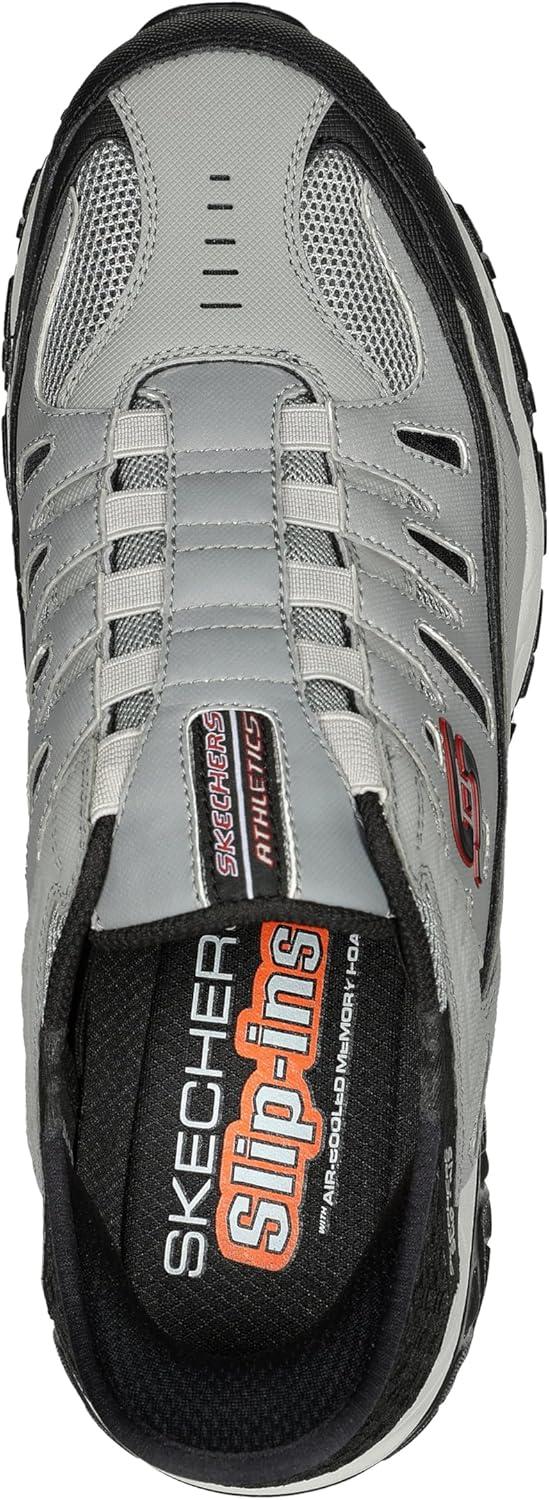 imageSkechers Mens Afterburn M Fit Ridgeburn Hands Free Slipin LoaferGrayBlack