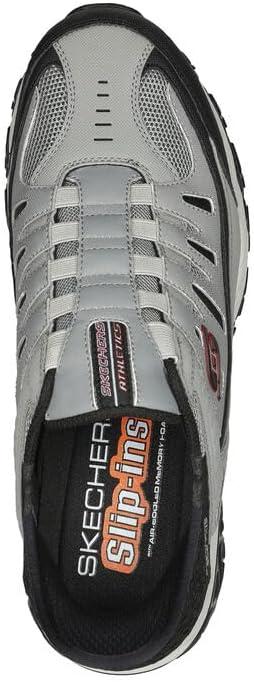 imageSkechers Mens Afterburn M Fit Ridgeburn Hands Free Slipin LoaferGreyBlack