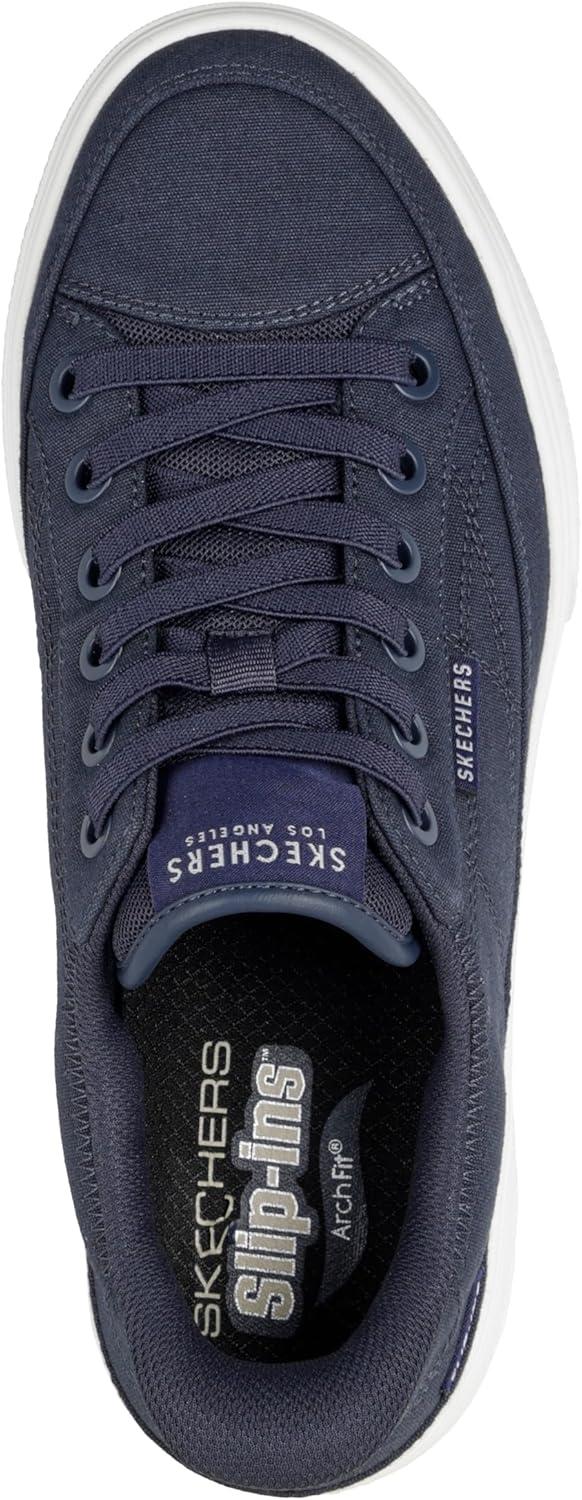 imageSkechers Mens Arch Fit ArcadeSee Ya There Hands Free Slipins SneakerNavy