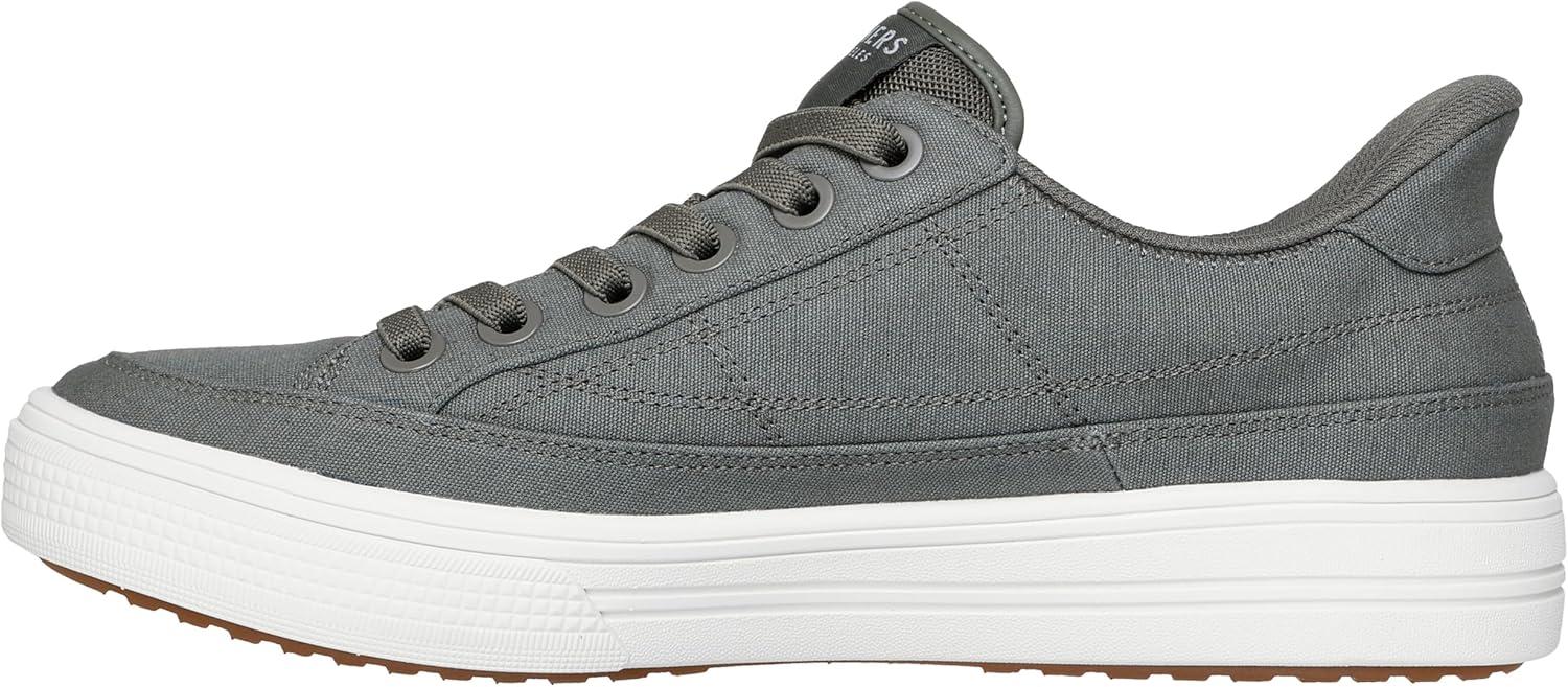 imageSkechers Mens Arch Fit ArcadeSee Ya There Hands Free Slipins SneakerOlive