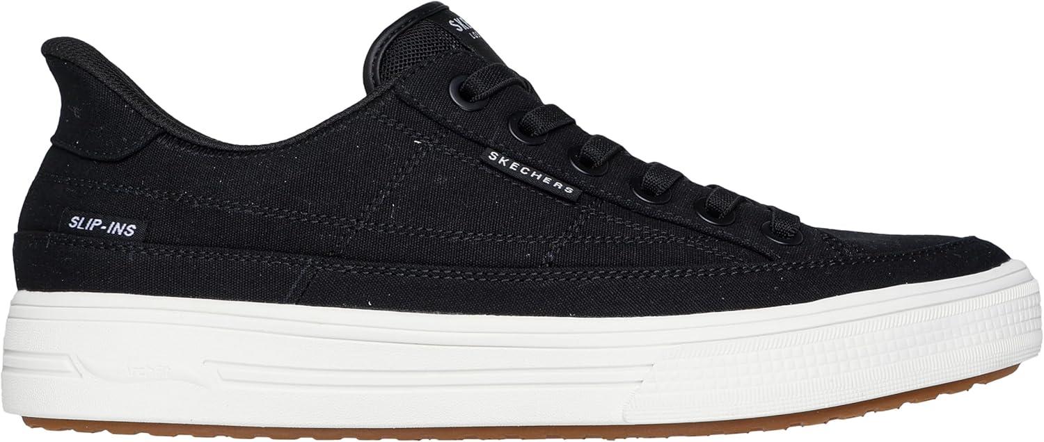 imageSkechers Mens Arch Fit ArcadeSee Ya There Hands Free Slipins SneakerTrue Black