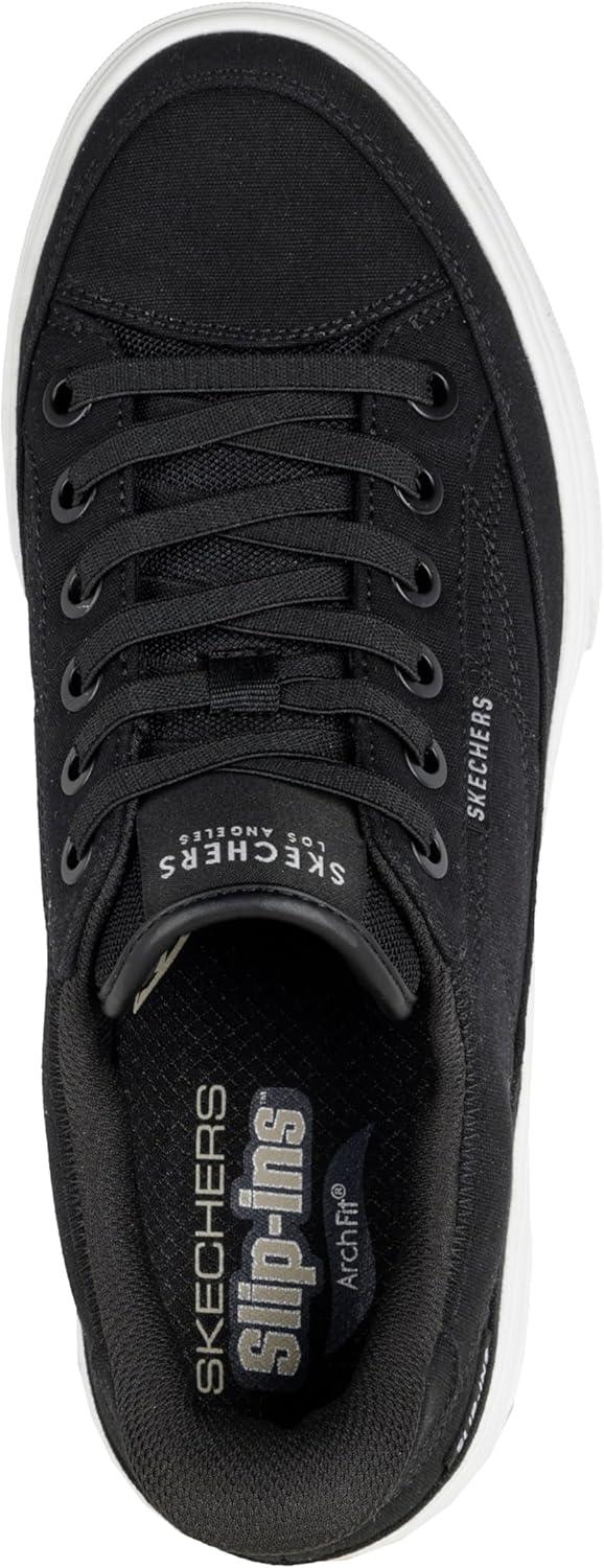 imageSkechers Mens Arch Fit ArcadeSee Ya There Hands Free Slipins SneakerTrue Black