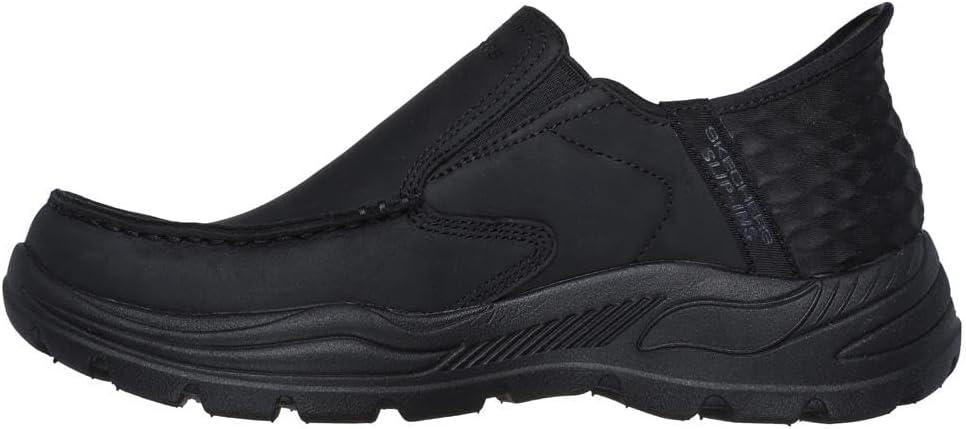 imageSkechers Mens Arch Fit MotleyMilo SlipOnBbk  BlackBlack