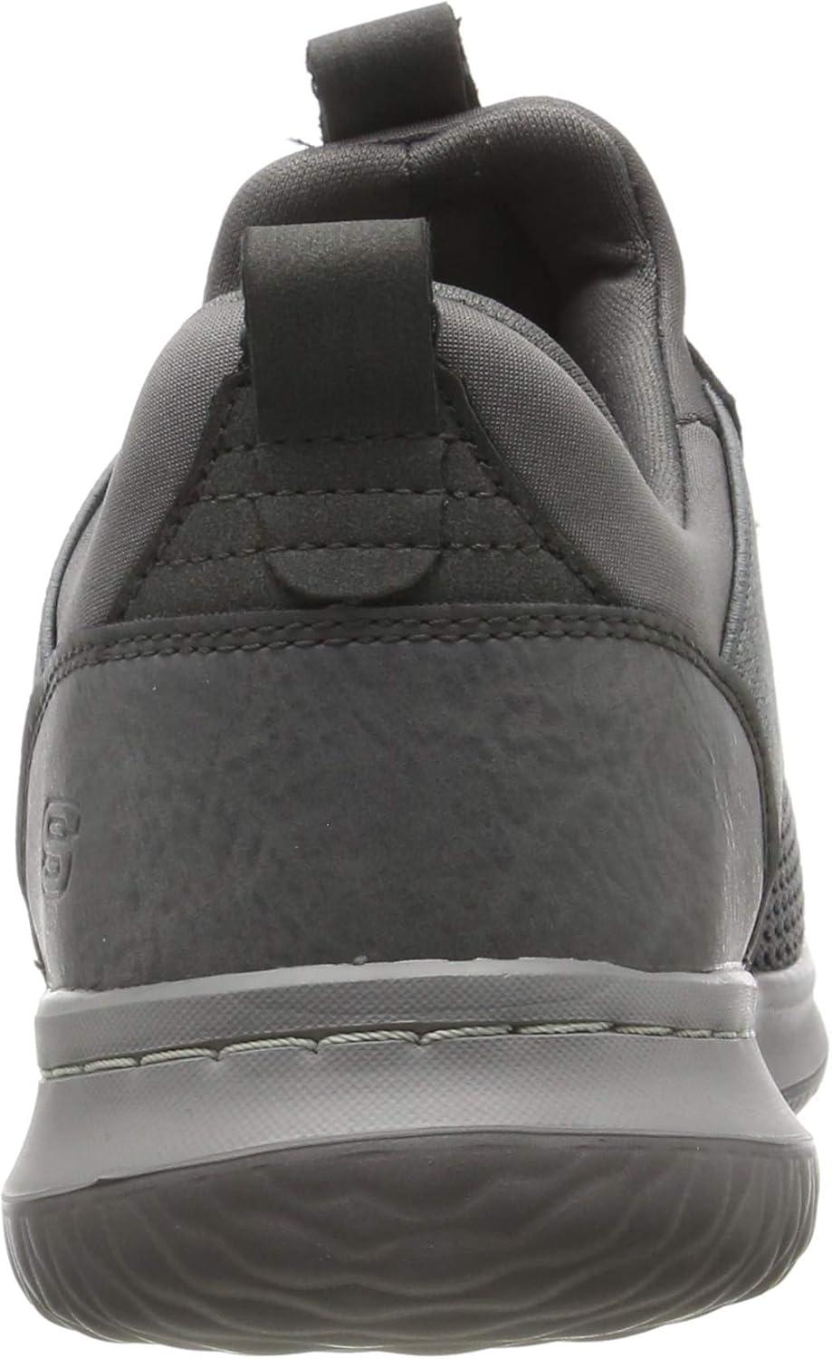imageSkechers Mens Classic FitDelsonCamden SneakerGray Mesh W Synthetic