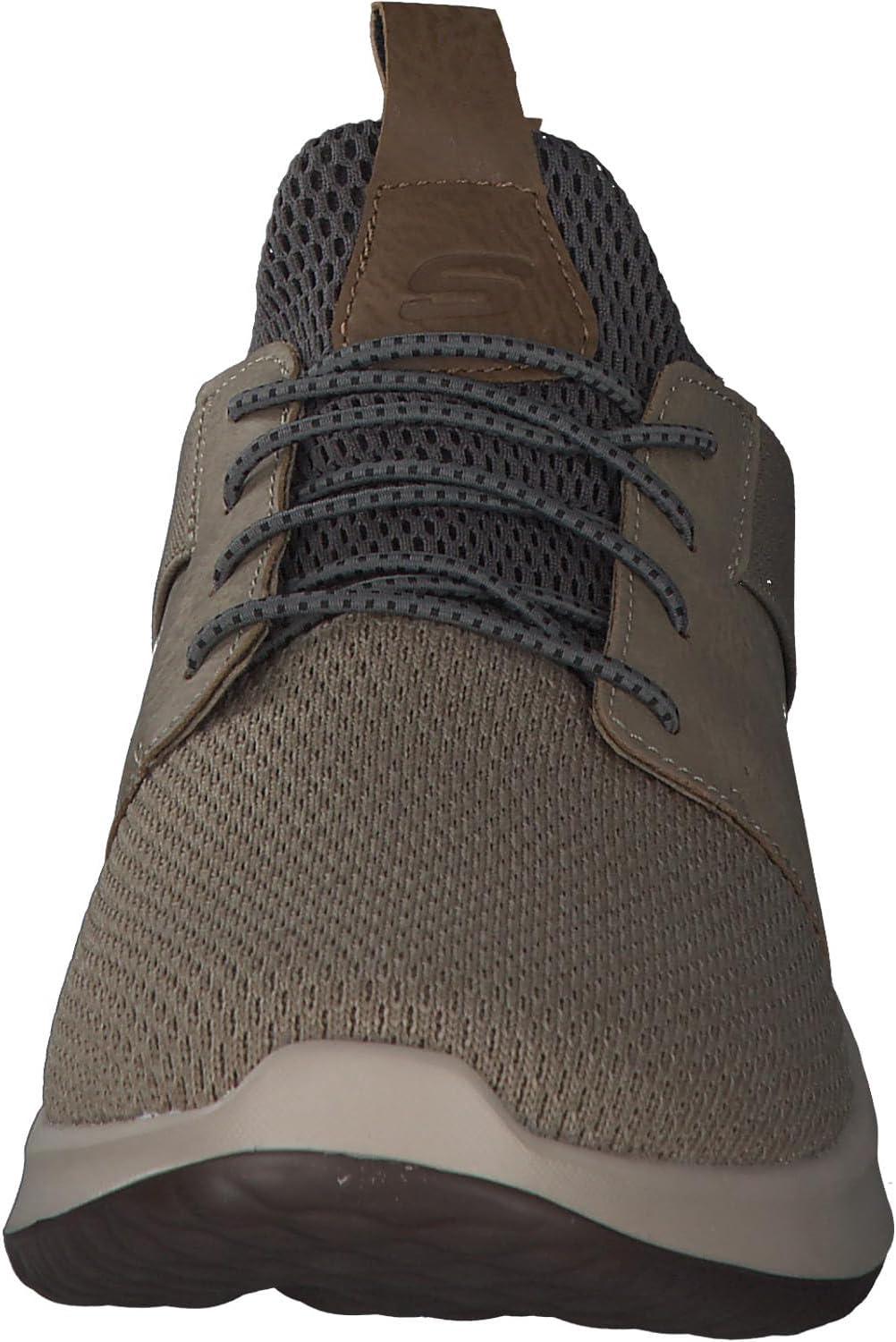 imageSkechers Mens Classic FitDelsonCamden SneakerTaupe Mesh W Synthetic